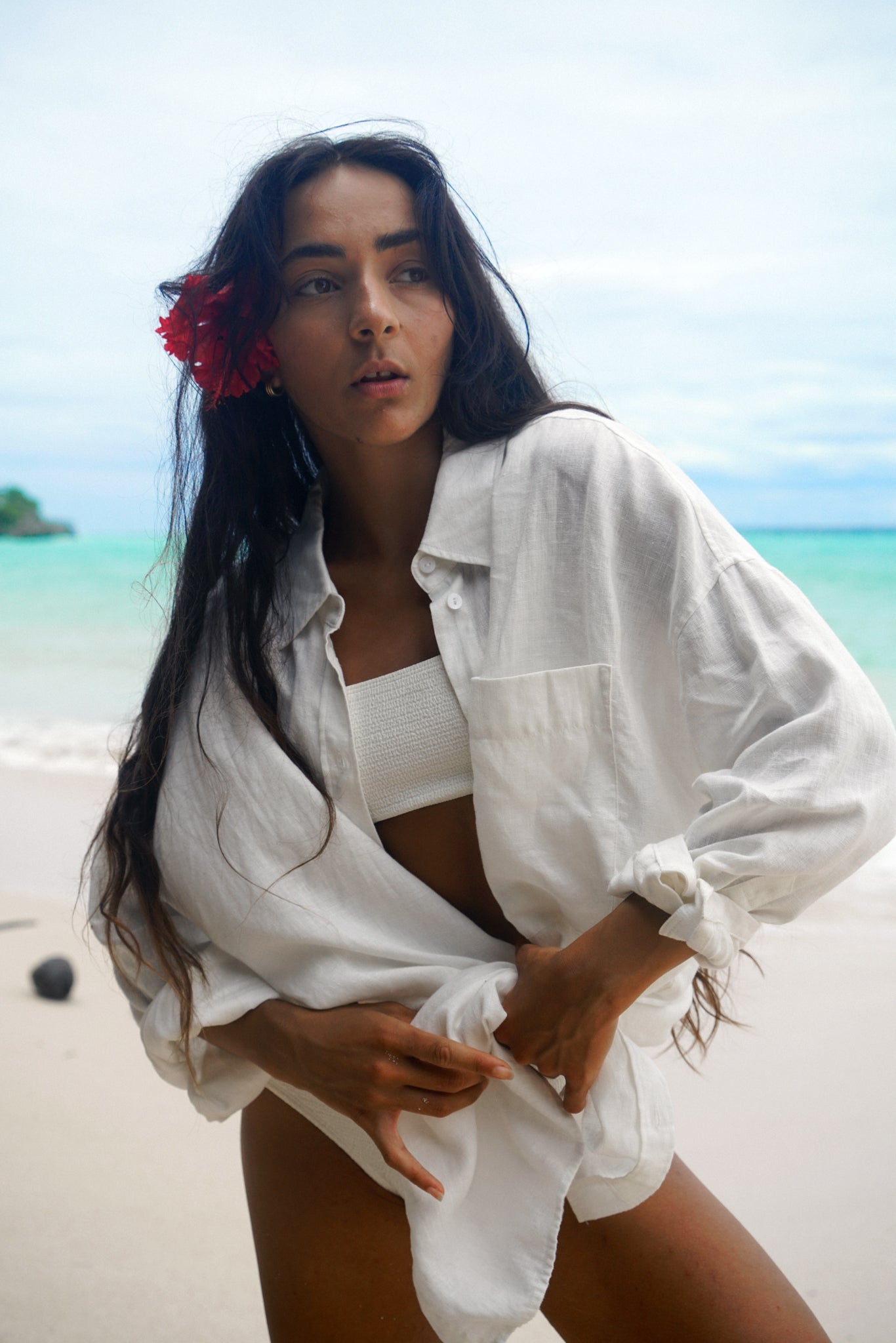 LILLY PILLY linen and silk tops